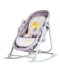 Transat berceau bébé 2 en 1 Tigex - Gris