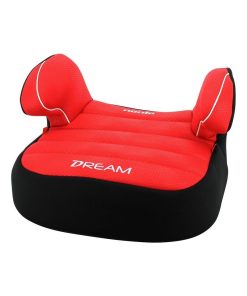 Siège Auto Nania Rehausseur Bas Dream Groupe 2/3 (15-36kg) - Luxe Rouge - Rouge coquelicot