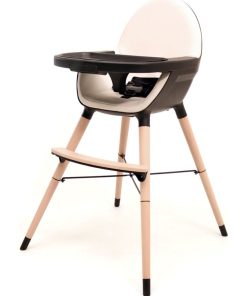 AT4 - Chaise haute ESSENTIEL - Noir Beige