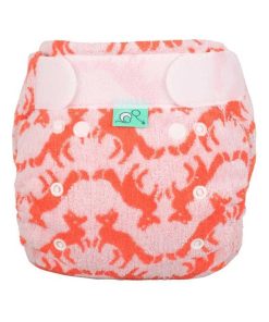 Couche lavable CLASSIQUE - BAMBOOZLE - Taille 1 (2.5-8kg) - Foxtrot - Orange