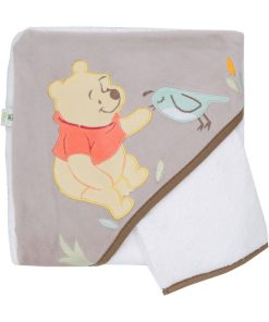 Cape de bain + gant de toilette DS Winnie Whimsy - Marron