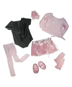Sophia's par Teamson Kids Ensemble de ballet - Justaucorps et pull de danse - Rose clair - N/A