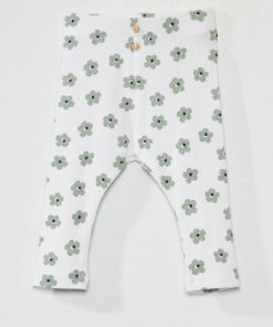 Legging long en jersey avec imprimé - Vert