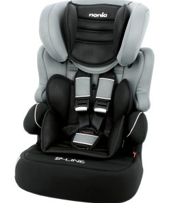 Siège Auto Beline Groupe 1/2/3 (9-36kg), Luxe Gris - gris anthracite