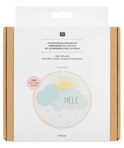 Kit broderie de naissance Nuage - N/A