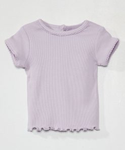 T-shirt à manches courtes - lilas