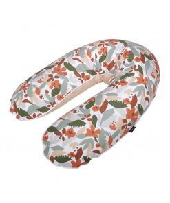 Candide - Coussin De Maternité Jersey Rose Nude/floral - Multicolore