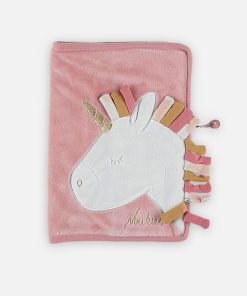 Protège carnet de santé Veloudoux Lina & Joy - Rose