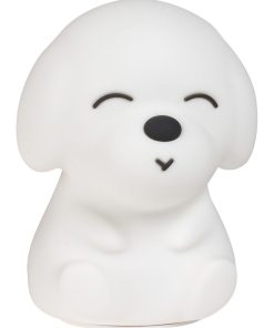 Veilleuse lumineuse tactile en silicone, Chien - Multicolore