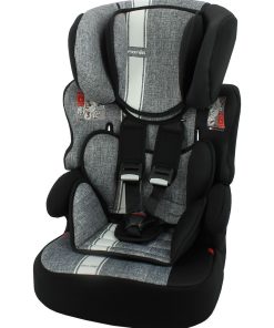 Siège Auto Beline Groupe 1/2/3 (9-36kg) - Nania Linea Gris - Gris