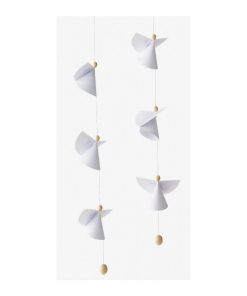 flensted Mobiles' 6 Anges Gardiens - Blanc