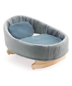 Accessoire pour poupée : Berceau à bascule Blue Dream - N/A