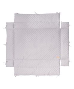 Tapis de parc rectangulaire avec bords - imperméable 'ROBA' roba Style - Gris