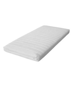 Matelas Bébé mémoire de forme Déhoussable & Lavable Fabriqué en France - Blanc