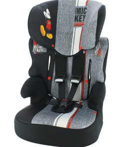 Siège Auto Beline Groupe 1/2/3 (9-36kg) - Mickey - Gris
