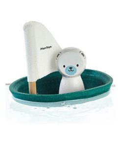 Bateau ours polaire - Vert d'eau