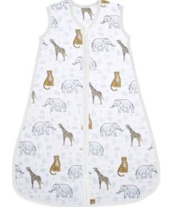 Gigoteuse légère en mousseline de coton Jungle TOG 1 (18-36 mois) - Blanc