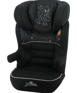 Siège Auto Rehausseur Rway Groupe 2/3 (15-36kg) - Spiderman - Noir Bordeaux
