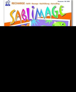 Sablimage Recharge de 4 planches : Dinosaures - N/A
