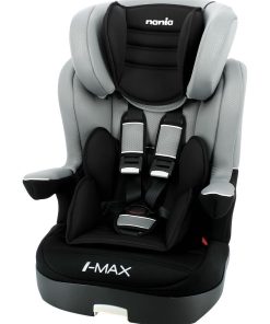 Siège Auto Imax Groupe 1/2/3 (9-36kg) - Nania Luxe Gris - gris anthracite