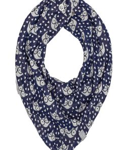 Bandana Cache-cou Réversible, Eli - Bleu