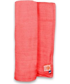 Maxi Lange En Coton Bio Electric Summer - Rouge carmin