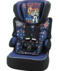 Siège Auto Beline Groupe 1/2/3 (9-36kg) - Toy Story Luxe - Noir Bleu