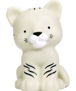 Petite veilleuse Tigre blanc (14 cm) - Blanc