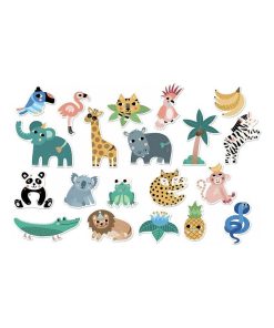 Magnets Jungle Michelle Carlslund - Bleu