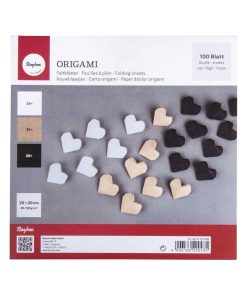 100 Feuilles pour origami 20 x 20 cm - N/A