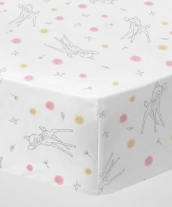 Drap housse 'Bambi' - Rose