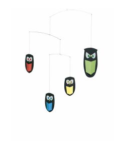 flensted Mobiles' Hiboux Savants - Jaune