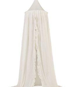 Ciel de lit ivoire (245 cm) - Beige