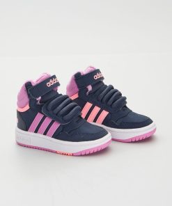 Baskets 'adidas' montantes 'Hoops mid' - BLEU