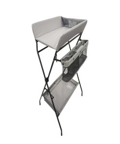 WEBABY - Table à langer pliante Noir et Gris - Gris