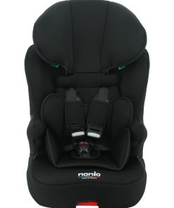 Nania - Siège auto fixations isofix RACE I FIX 76-140 cm R129 i-Size – Noir - Noir