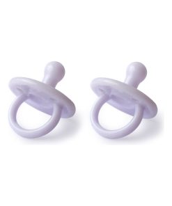 Lot de 2 sucettes en silicone - 0 - 36m - Violet