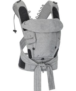 HOPPEDIZ Porte-bébé Bondolino London blanche-noir - Gris Blanc