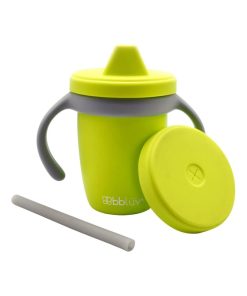 Tasse évolutive en silicone Küp lime - Jaune
