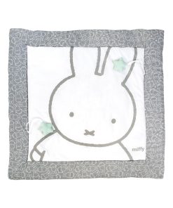 ROBA Tapis D'éveil miffy® - 100 x 100 - Revêtement Pour Parc D'enfant - Gris