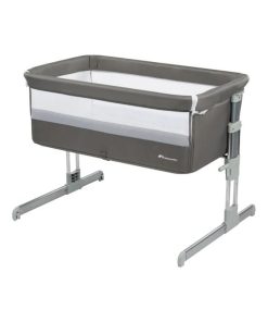 BEBECONFORT Calidoo Lit Cododo, Berceau Bébé, Lit Bébé, De la naissance jusqu'à 9kg, Mist Gray - Gris foncé