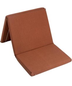 Matelas De Voyage Pliant Terracotta (60 X 120 Cm) - Orange