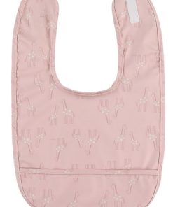 Bavoir Ciré À Poche Mix & Match Rose - Rose