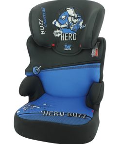 Rehausseur Enfant Befix Groupe 2/3 (15-36kg) - 4 Étoiles Adac - Toy Story DS First - Noir