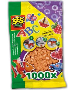 Sachet de 1000 perles Technique à repasser : Saumon - N/A