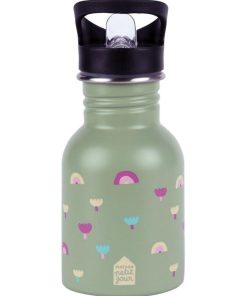 Gourde en inox Les arcs-en-ciel (350 ml) - Vert