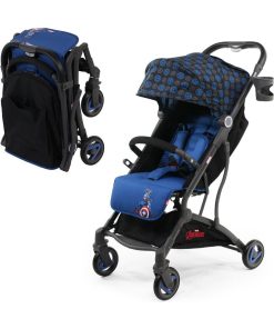Poussette Compacte Cassy - Captain America - Bleu