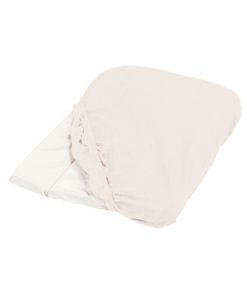 Candide - Housse de matelas à langer écru viscose 50x75cm - Beige