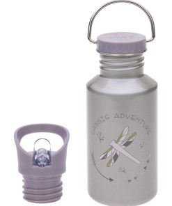 Gourde en inox 500 ml Libellule - Violet