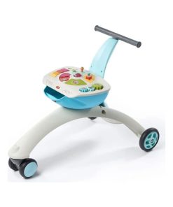 TINY LOVE Tiny Rider 5 en 1, Trotteur et Porteur, Chariot de Marche, Bleu - Bleu